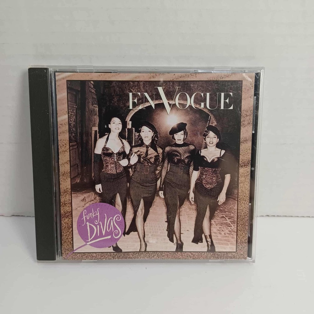 En Vogue Funky Divas CD Eastwest Records 1992 Pop R&B Soul Vintage‎ Music Album